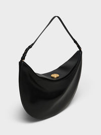 Jacquemus - Le Ovalo Hobo Bag in Black