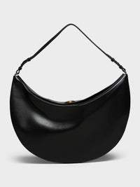 Jacquemus - Le Ovalo Hobo Bag in Black