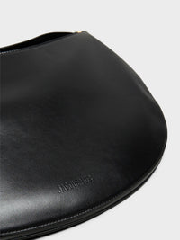 Jacquemus - Le Ovalo Hobo Bag in Black