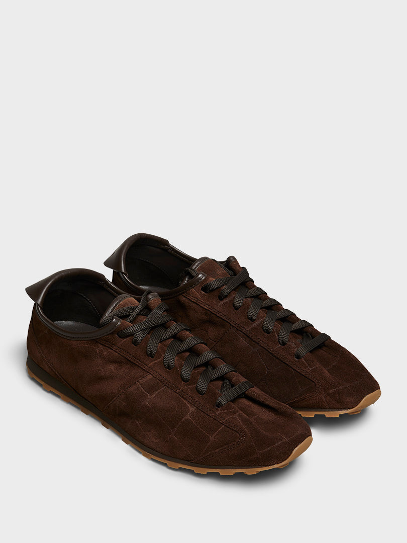 Jacquemus - Les Tennis Shoes in Dark Brown