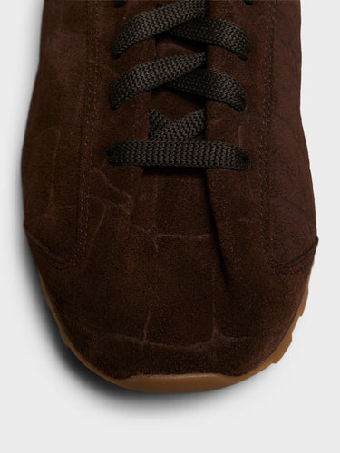 Jacquemus - Men's Les Tennis Shoes in Dark Brown