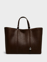 Jacquemus - Le Cabas Marino Horizonta Bag in Dark Brown