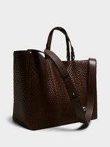Jacquemus - Le Cabas Marino Horizonta Bag in Dark Brown