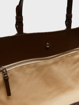 Jacquemus - Le Cabas Marino Horizonta Bag in Dark Brown