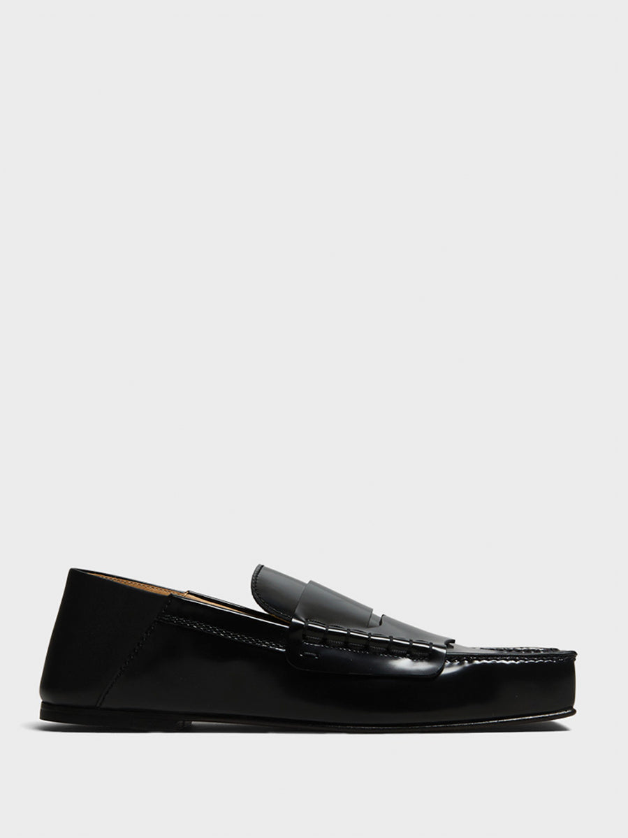 Jacquemus - Les Moccasins Carre in Black