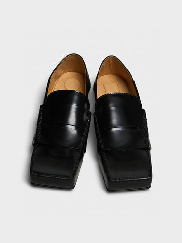Jacquemus - Les Moccasins Carre in Black