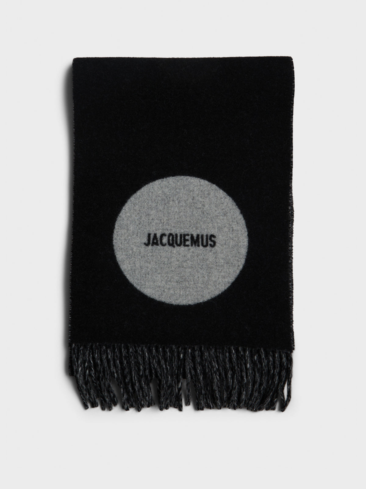 Jacquemus - L'Echarpe Rond Carre Scarf in Multi-Black