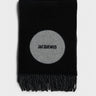 Jacquemus - L'Echarpe Rond Carre Scarf in Multi-Black