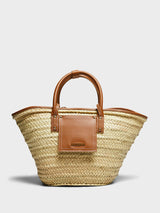 Jacquemus - Le Panier Soli Basket Bag in Light Brown