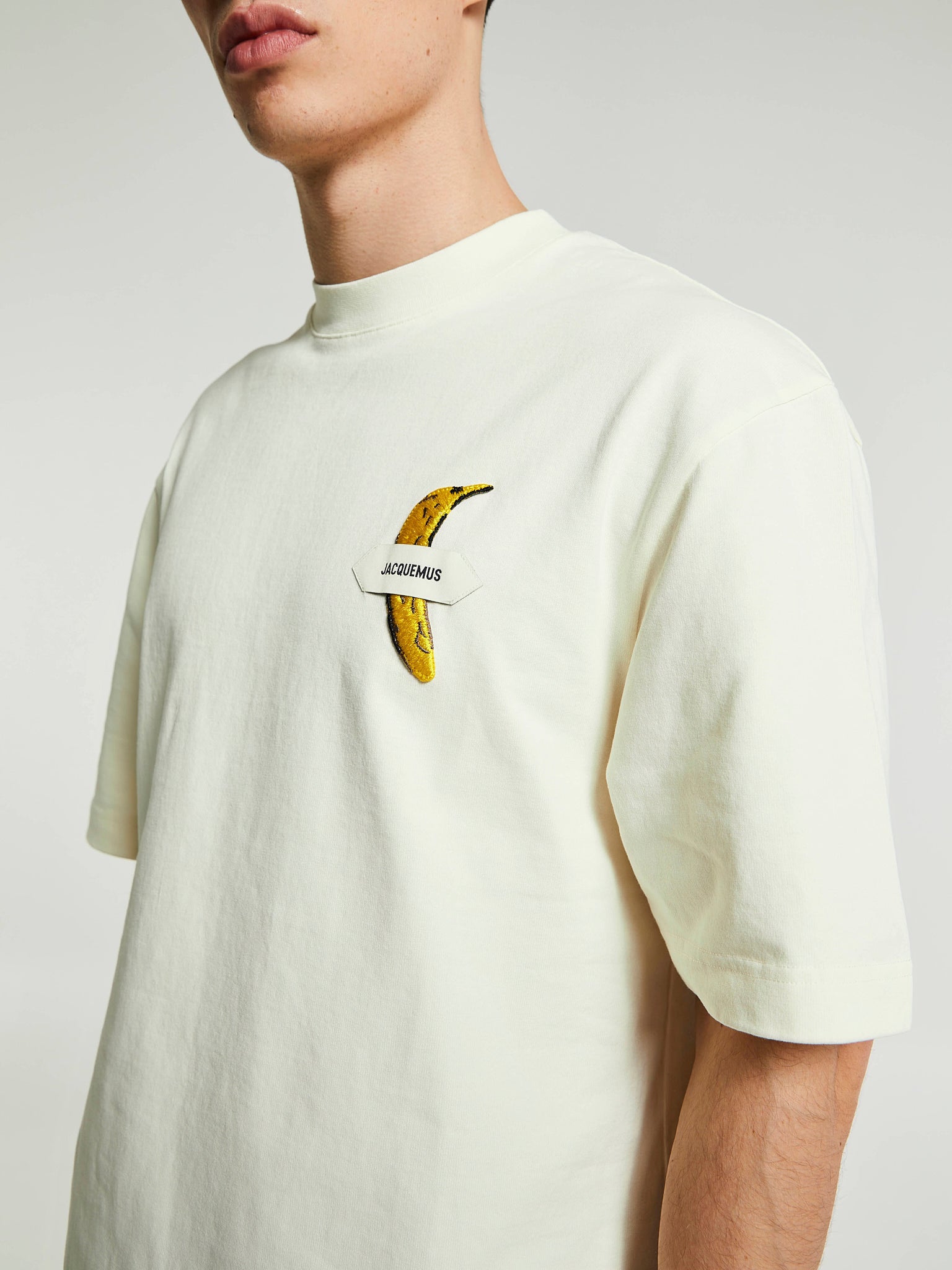 Jacquemus - Le T-Shirt Banane in Banana Patch Off-White