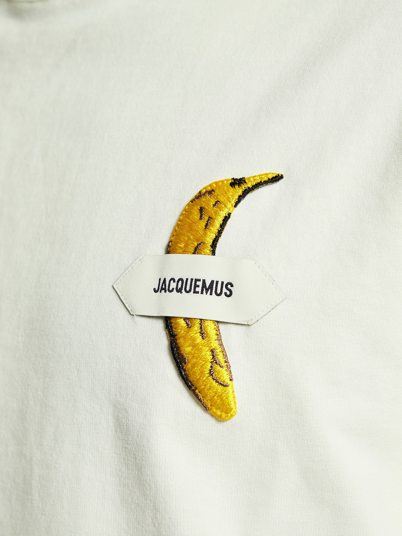 Jacquemus - Le T-Shirt Banane in Banana Patch Off-White