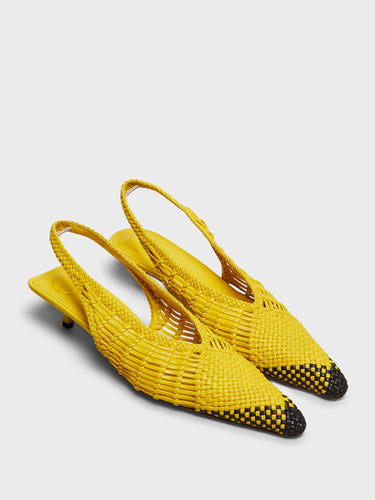 Jacquemus - Les Gubisto Banane Shoes in Yellow