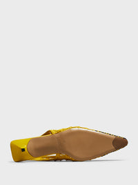 Jacquemus - Les Gubisto Banane Shoes in Yellow
