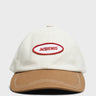 Jacquemus - La Casquette Gelato Cap in Off White and Light Brown