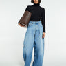 Jacquemus - Le De-Nimes Ovalo in Blue and Tabac