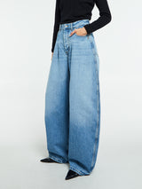 Jacquemus - Le De-Nimes Ovalo in Blue and Tabac