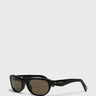 Jacquemus Eyewear - Sole Sunglasses in Black, Silver and Grey