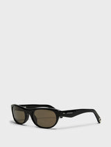 Jacquemus Eyewear - Sole Sunglasses in Black, Silver and Grey
