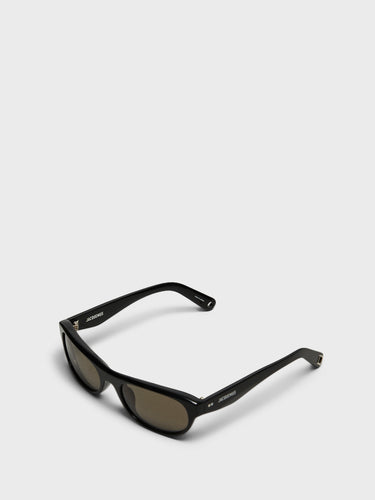 Jacquemus Eyewear - Sole Sunglasses in Black, Silver and Grey