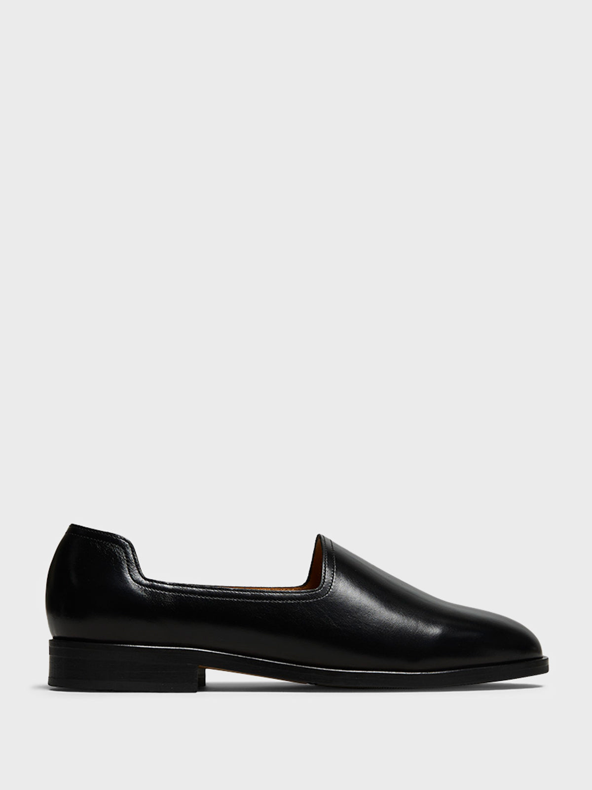 Jacques Solovière Paris - Slim Shoes in Black Leather