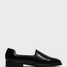 Jacques Solovière Paris - Slim Shoes in Black Leather