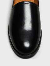 Jacques Solovière Paris - Slim Shoes in Black Leather
