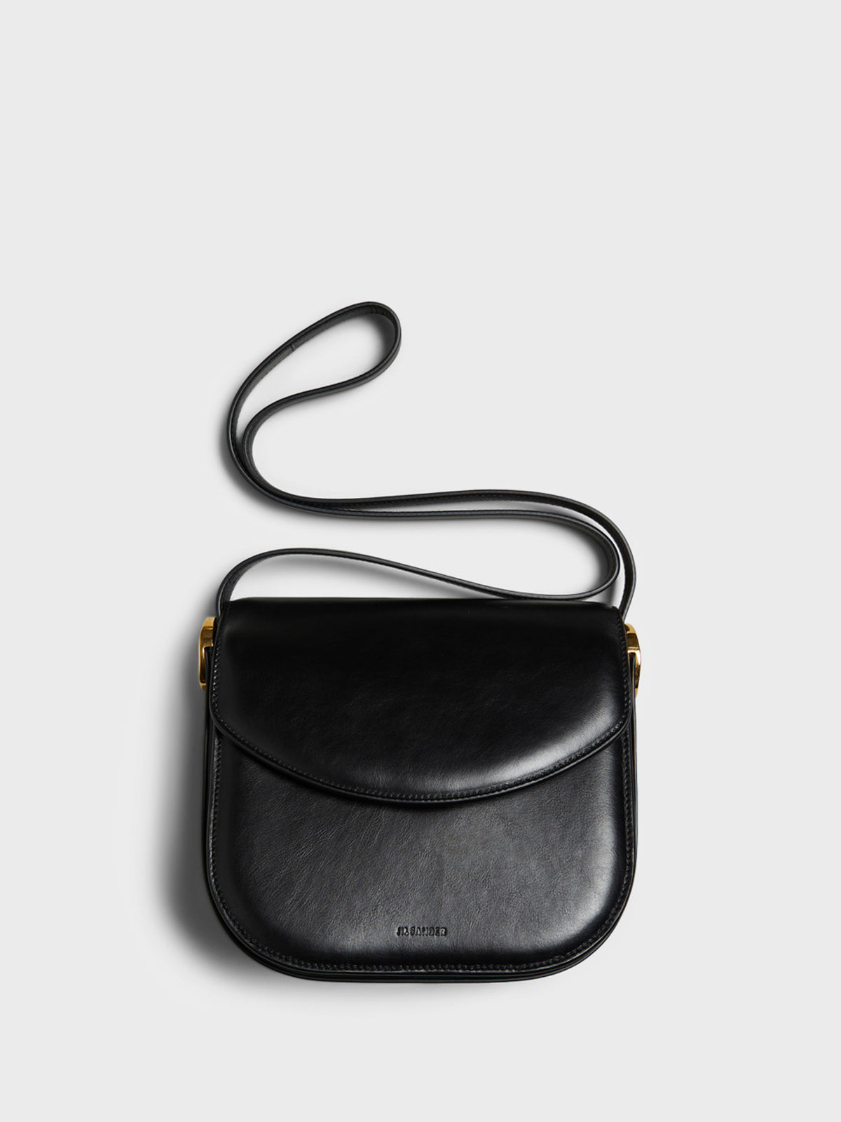 Jil Sander - Coin Medium Crossbody Bag in Black