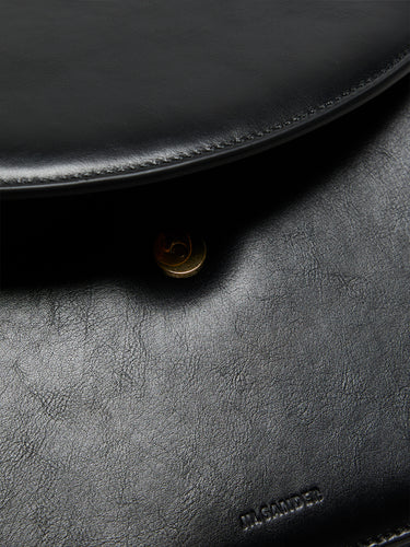 Jil Sander - Coin Medium Crossbody Bag in Black