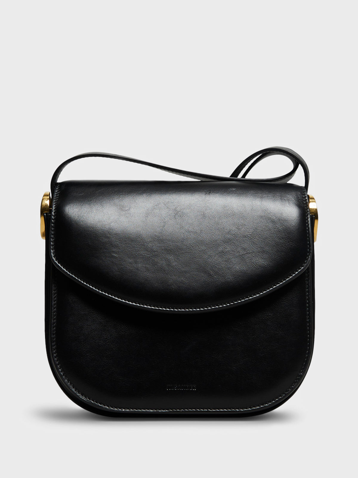 Jil Sander - Coin Medium Crossbody Bag in Black