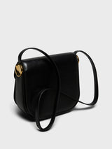 Jil Sander - Coin Medium Crossbody Bag in Black