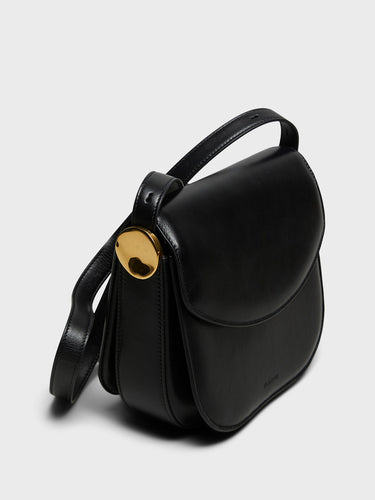 Jil Sander - Coin Medium Crossbody Bag in Black
