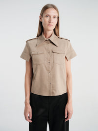 Khaite - Emiel Top in Desert Sand