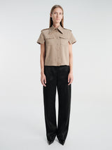 Khaite - Emiel Top in Desert Sand