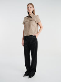 Khaite - Emiel Top in Desert Sand