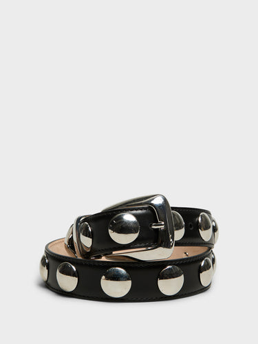 Khaite - Benny Belt with Studs