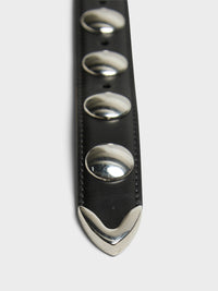 Khaite - Benny Belt with Studs