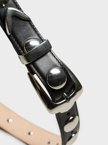 Khaite - Benny Belt with Studs