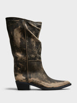 Khaite - Clive Boots in Vintage Black