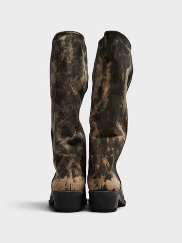 Khaite - Clive Boots in Vintage Black