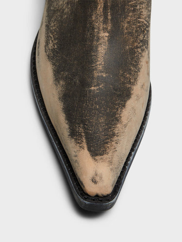 Khaite - Clive Boots in Vintage Black