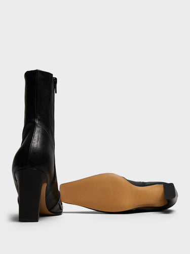 Khaite - Nevada Stretch High Boots in Black