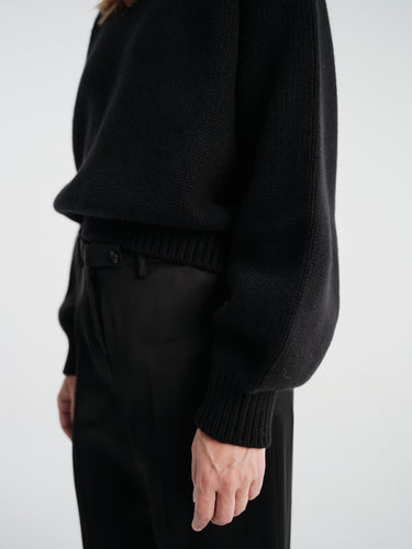 Khaite - Cain Sweater in Black