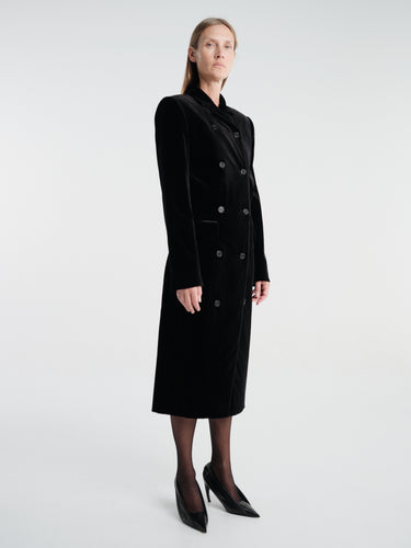 Khaite - Rolon Coat in Black
