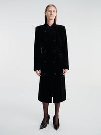 Khaite - Rolon Coat in Black