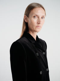 Khaite - Rolon Coat in Black