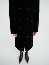 Khaite - Rolon Coat in Black