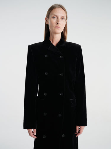 Khaite - Rolon Coat in Black
