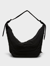 Lemaire - Large Soft Game Bag in Dark Chocolate
