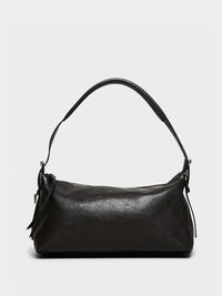 Lemaire - Belted Baguette Bag in Dark Chocolate