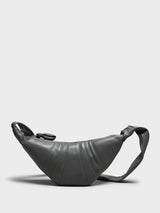 Lemaire - Small Croissant Bag in Smoked Pearl